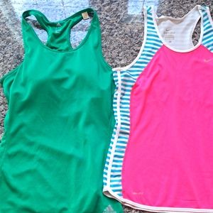 2 Sport tank tops